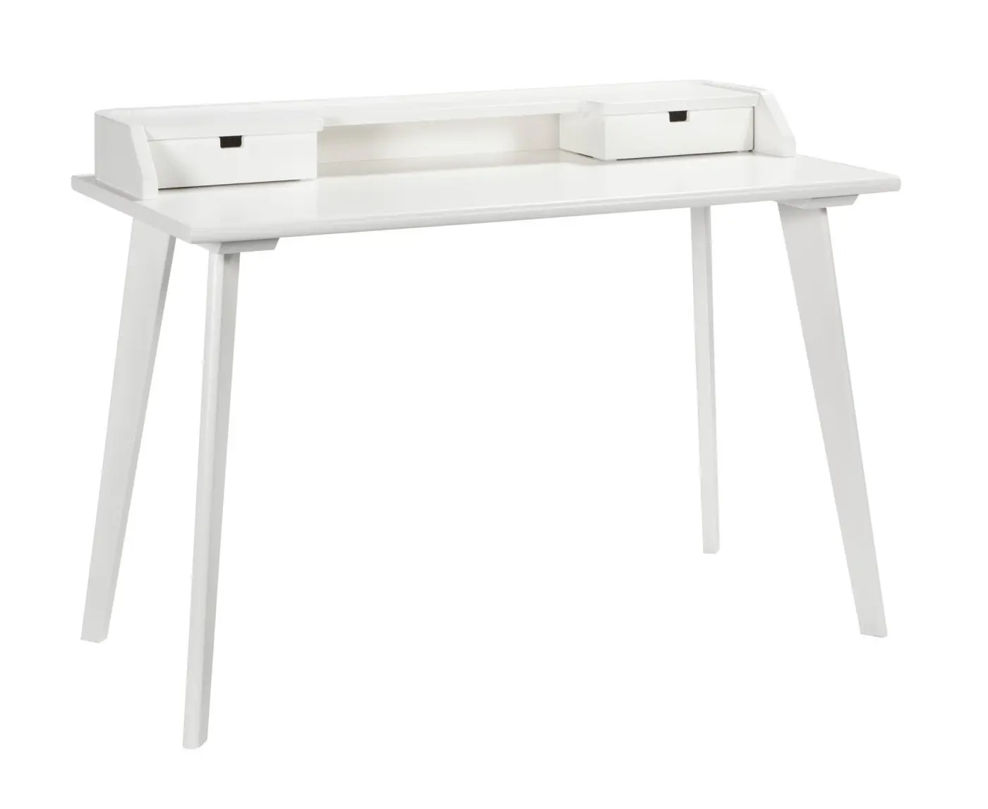 Hasena Sekretär ASKA - 120 cm - Buche weiss deckend, lackiert