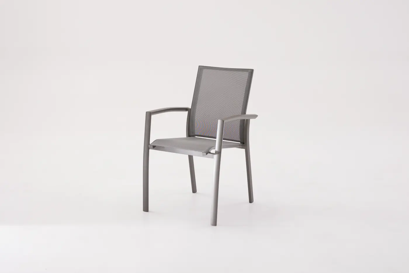 Gartenstuhl Romina, mit Armlehnen, Alugestell anthrazit, ...