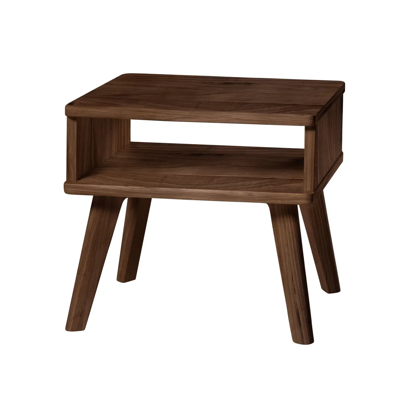 Hasena Nachttisch STAND - 48 cm - Nussbaum, geölt