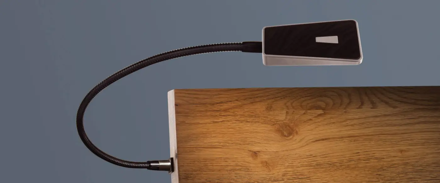 Hasena Leselampe SMART - Metallfarbe: Schwarz