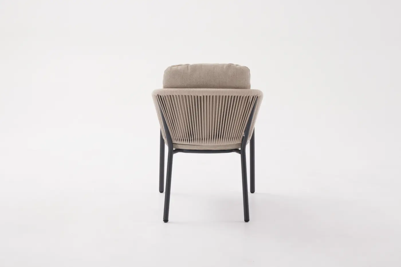 Gartenstuhl Tanja, mit Armlehnen, Aluminiumgestell anthra...