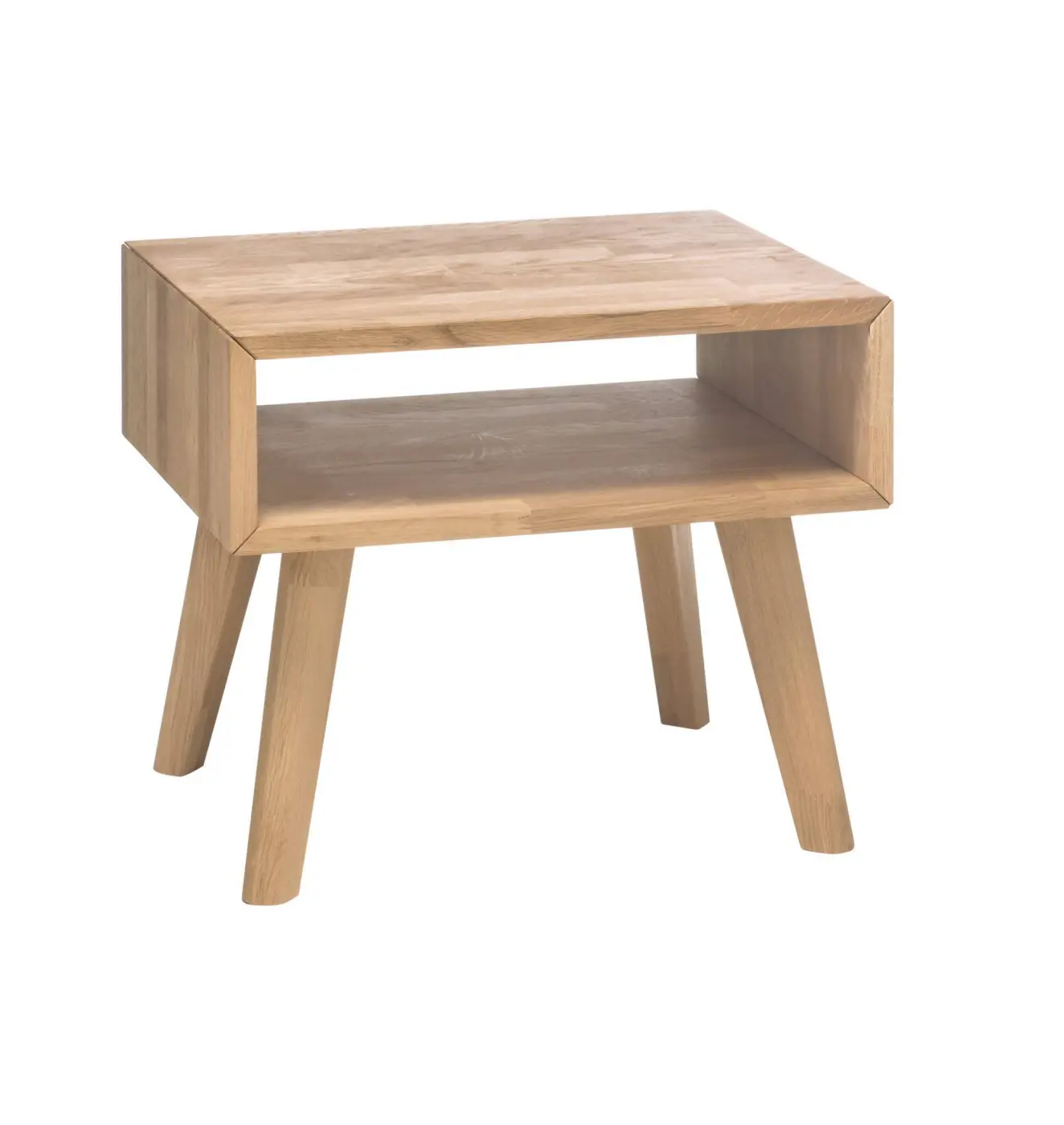 Hasena Nachttisch JACA - 50 cm - Eiche bianco, geölt