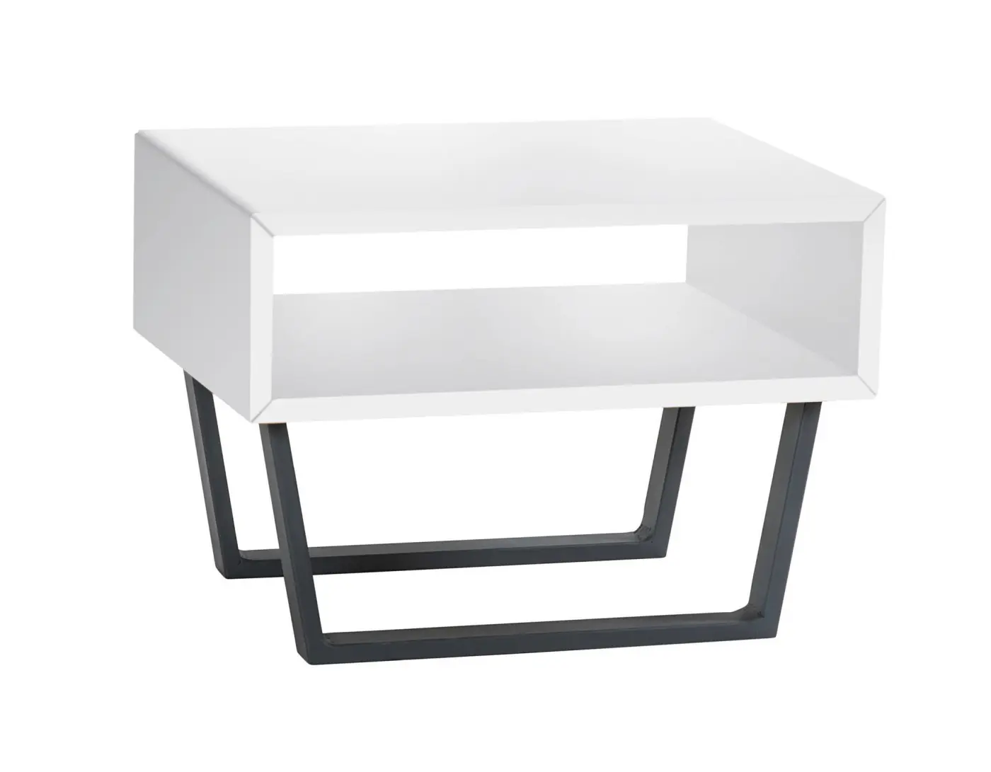 Hasena Nachttisch JOSE - 50 cm - Buche weiss deckend, lackiert