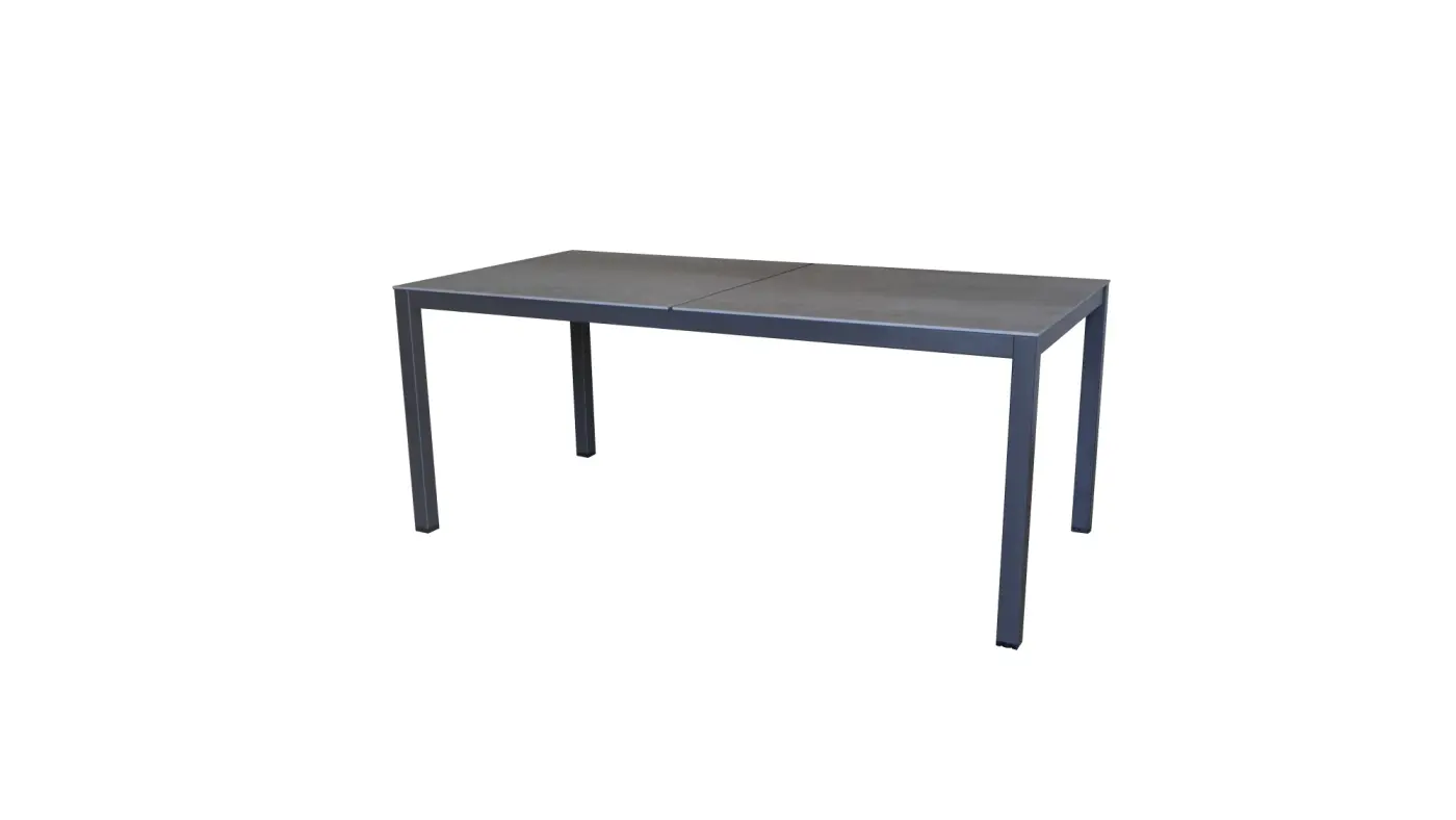 Gartentisch Hasle, Gestell anthrazit pulverbeschichtet  1...