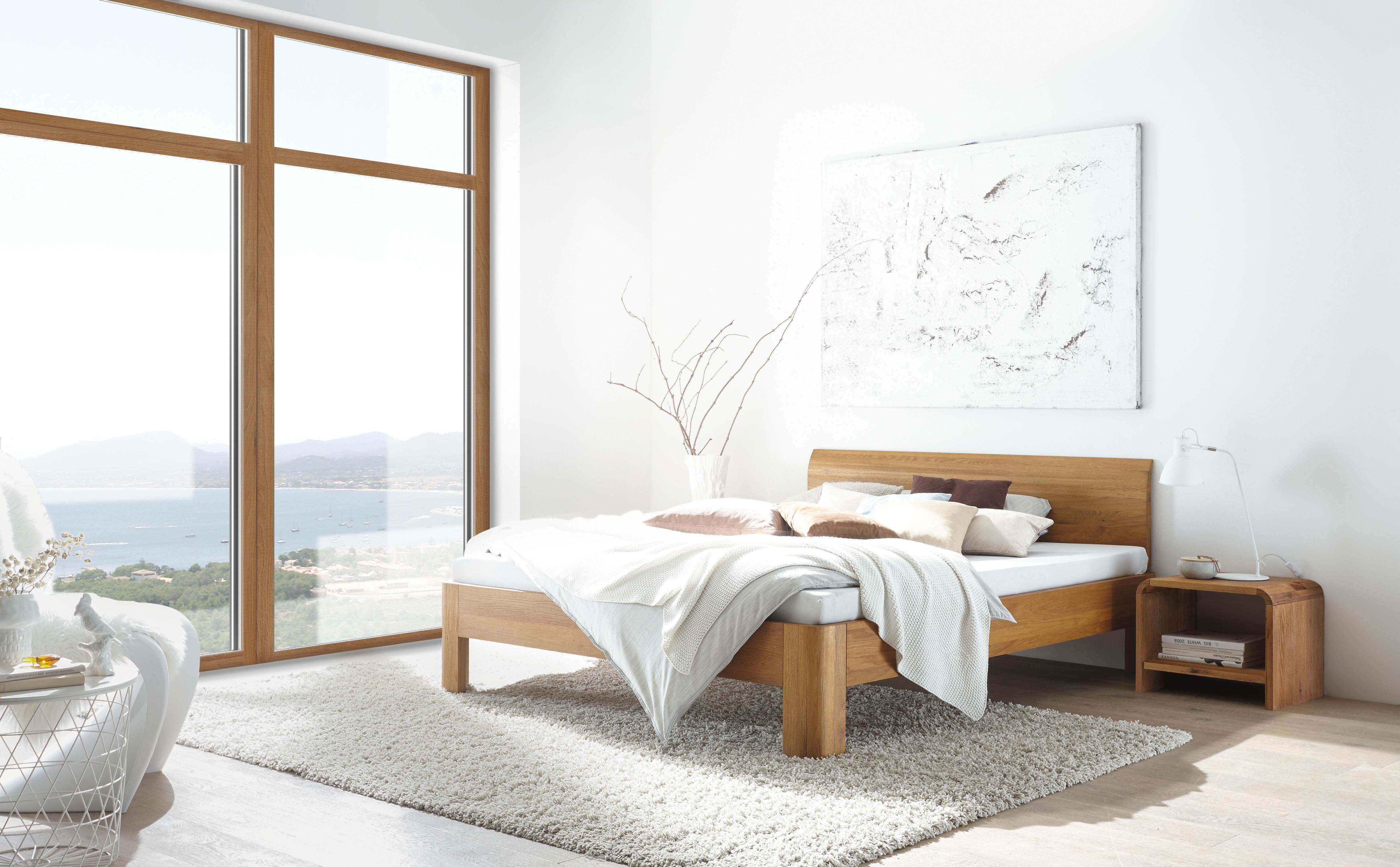 Hasena Bett aus Eiche - 180x200cm - OAK-LINE