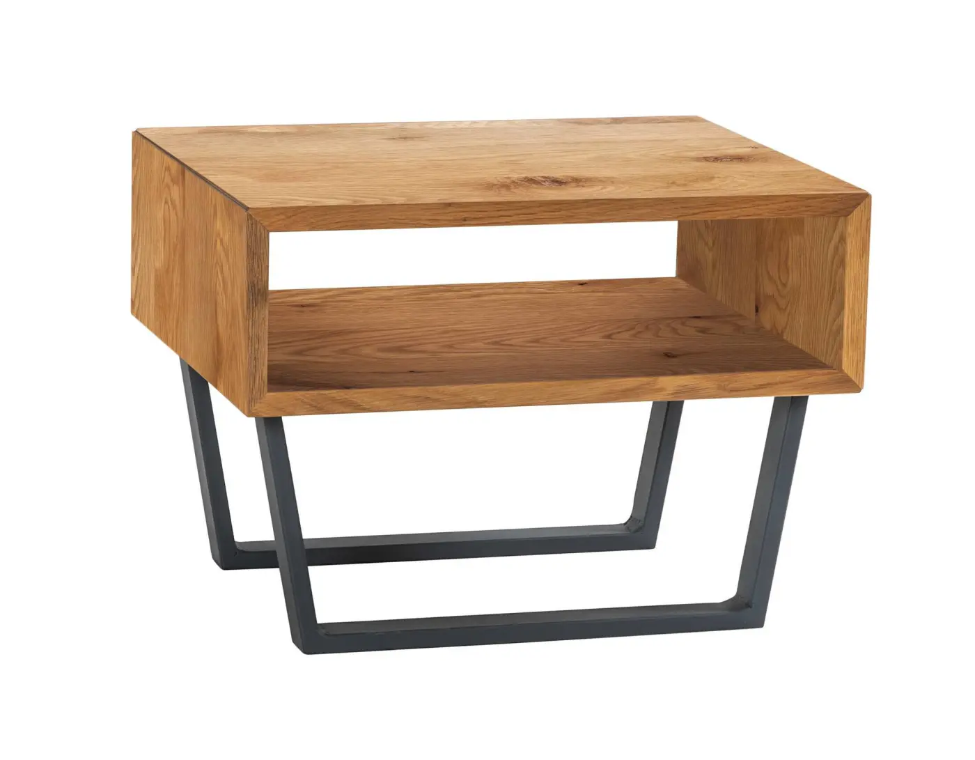 Hasena Nachttisch JOSE - 50 cm - Wildeiche natur, geölt