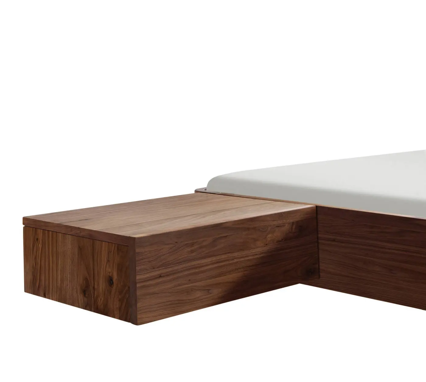 Hasena Nachttisch CAJA - 48 cm - Nussbaum, geölt