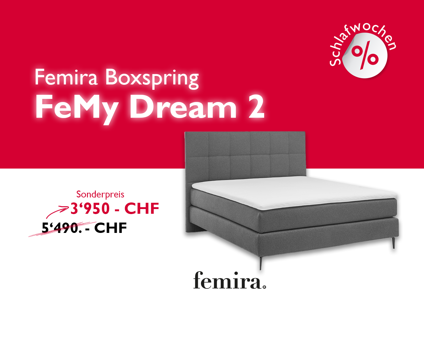 Moebel, Werbung, Bett